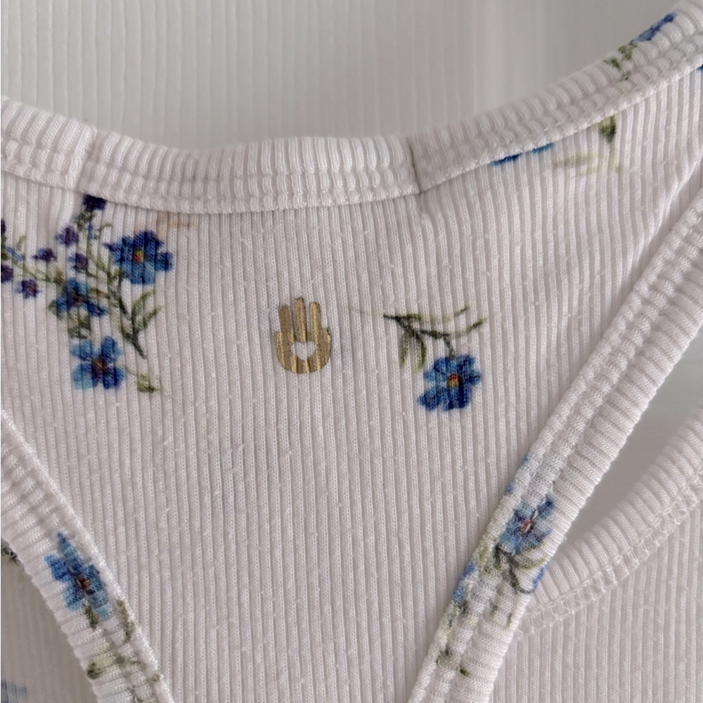 Spiritual Gangster Floral Tank Top